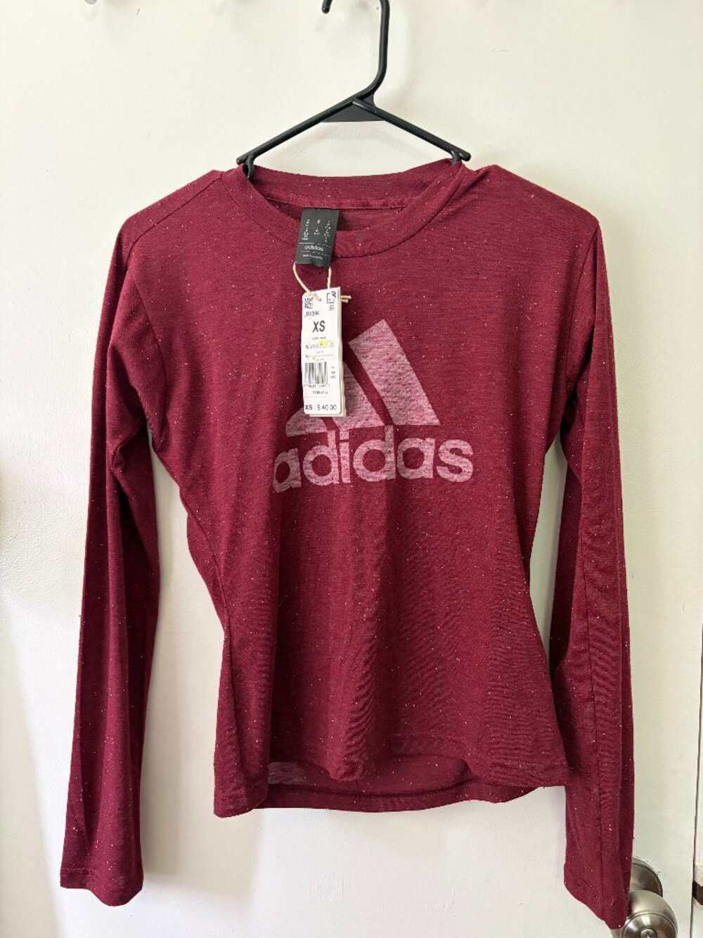Adidas Long Sleeve Tee - Women's XS
